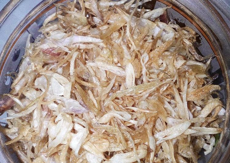 Resep Bawang goreng garing renyah Anti Gagal