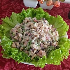 A picture of Huncurd salad/ enjoy this healthy yammy summer special salad.