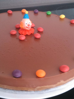 Una foto de Tarta de chocolate y galletas