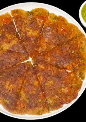 A picture of Veg Suji Chilla.