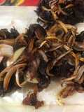Morcillas al horno con cebollas