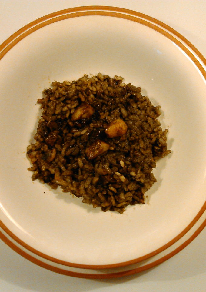 Una foto de Arroz negro