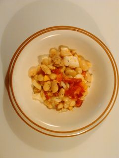 Una foto de Ensalada de alubias 