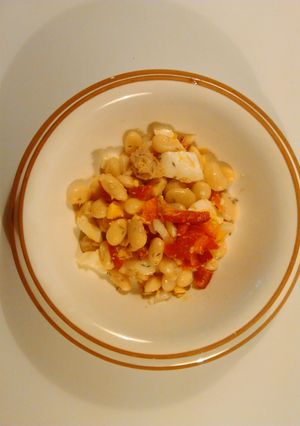 Una foto de Ensalada de alubias 