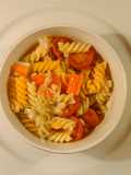 Ensalada de pasta con tornillos