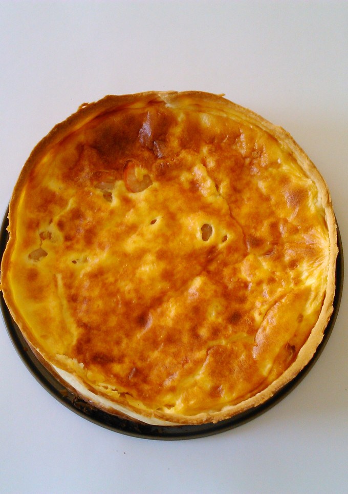 Una foto de QUICHE DE JAMÓN Y QUESO