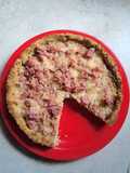 Tarta de Jamón y Queso, sin TACC - Base de Harina de Coco y Semillas