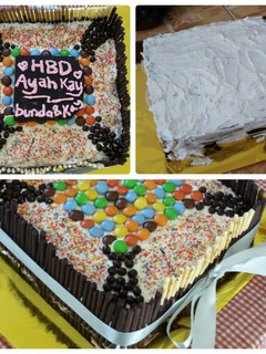 Foto resep Birthday Cake "Brownies Kukus"