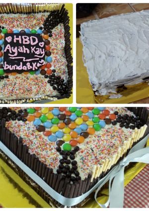 Foto resep Birthday Cake "Brownies Kukus"