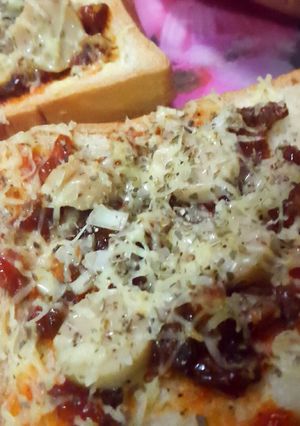 Foto resep Roti Tawar Pizza