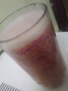 A picture of Watermelon & cucumber smoothie.