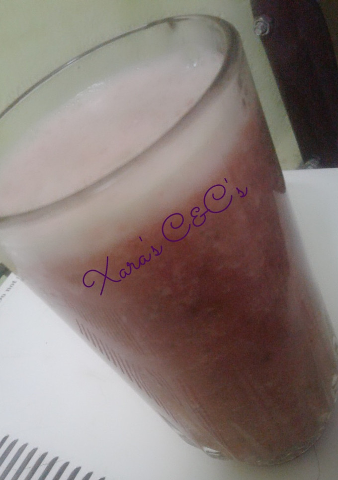 A picture of Watermelon & cucumber smoothie.