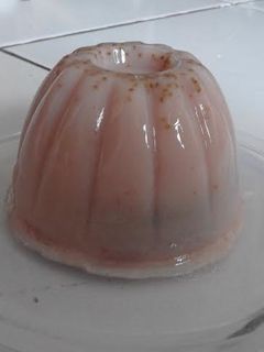 Foto resep Puding Milky Strawberry