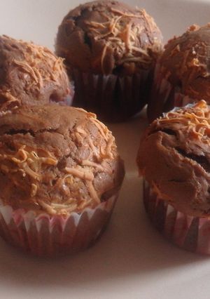 Foto resep Muffin Coklat Kacang