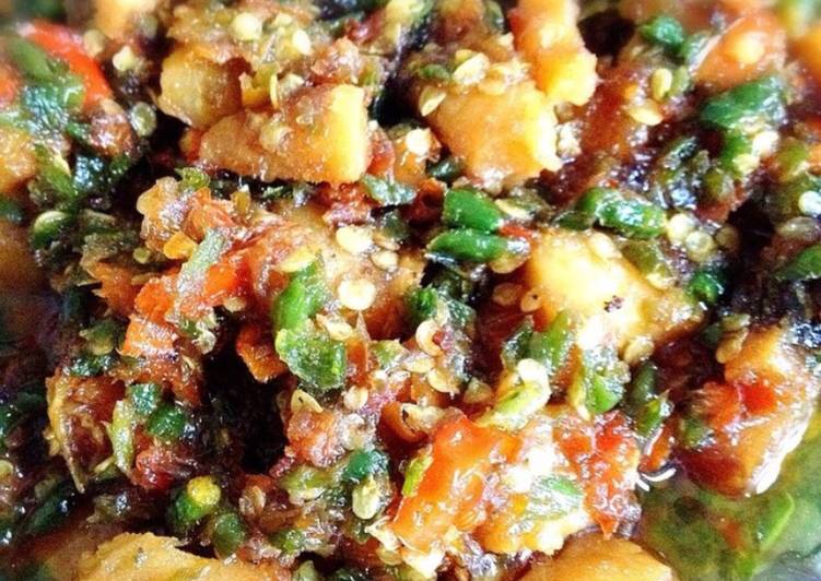 Resep Sambal Rawit Jambal, Enak