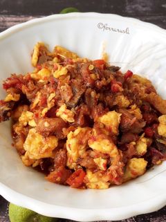 Foto resep Peda Telor Orak Arik