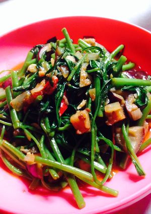 Foto resep Tumis kangkung mix terong