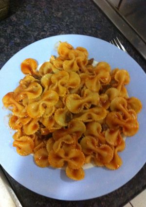 Una foto de Corbatas con salsa