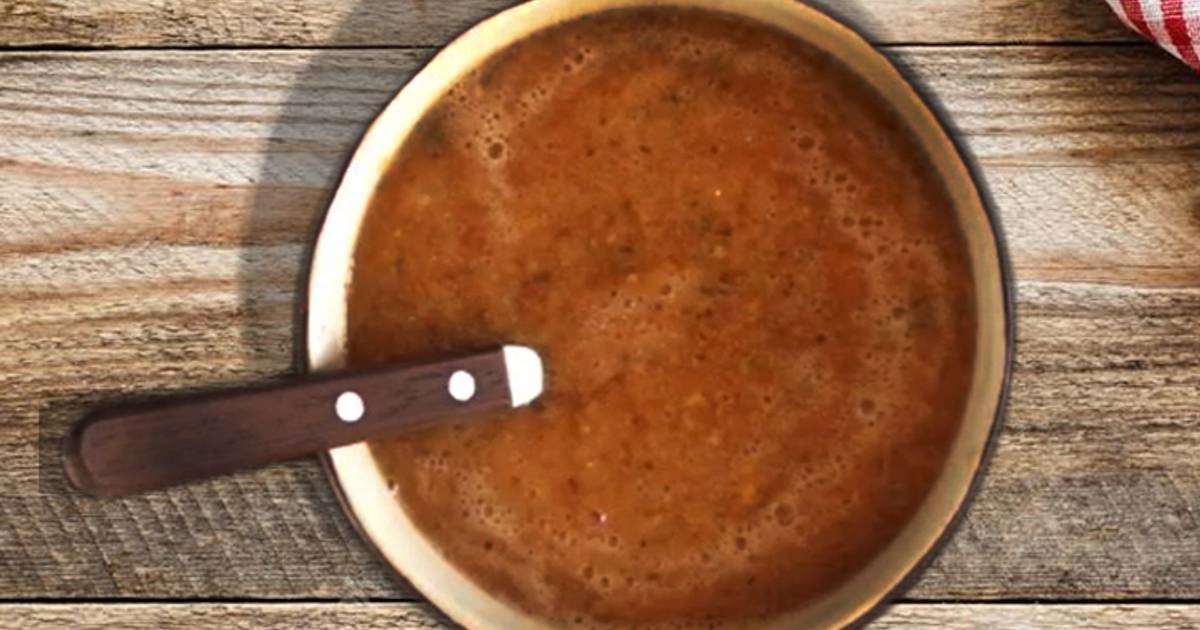 Salsa roja de jitomate con chile de árbol Receta de Comidas de un