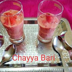 A picture of Watermelon milk shake.