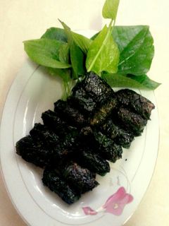 Hình của món Chả lá lốt.