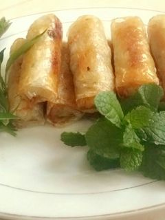 Hình của món Nem rán.