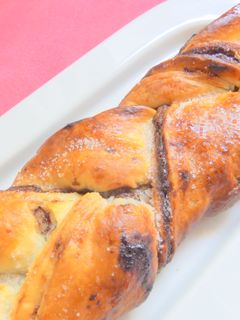 Una foto de Trenza de chocolate