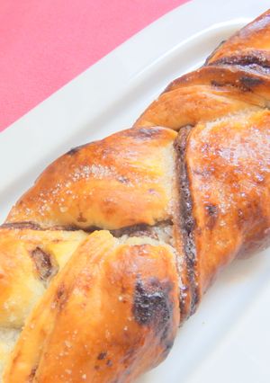 Una foto de Trenza de chocolate