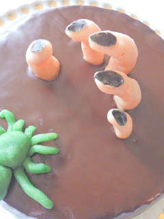 Una foto de Pastel de castañas de Halloween