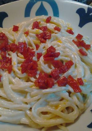 Foto principal de Espaguetis con Salsa Roquefort y Peperoni