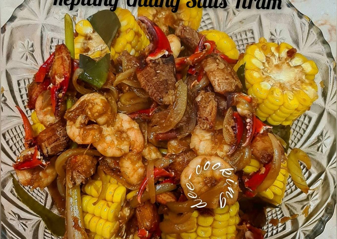 Kepiting Udang Saus Tiram