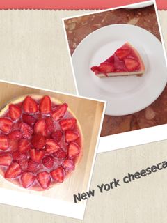 Hình của món New York cheesecake .