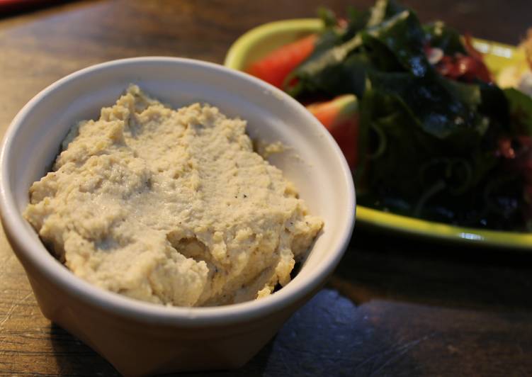 Recipe of Homemade Hummus with Chickpeas (Basic)