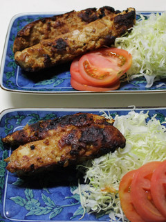 A picture of Beef Kebabs with the Frying Pan.
