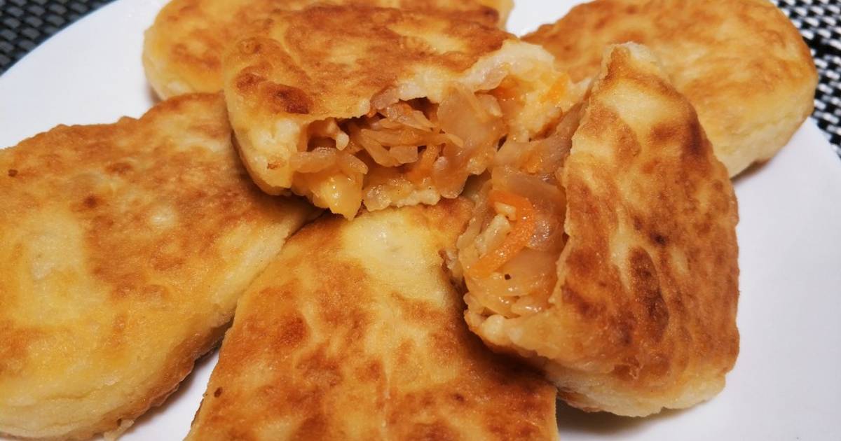 Рецепт картофельные зразы с грибами и капустой рецепт