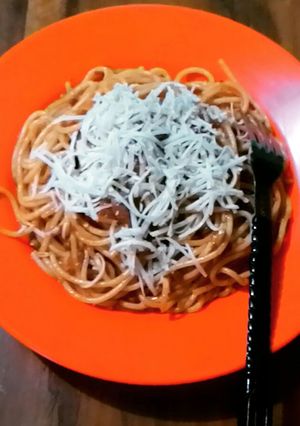 Foto resep Spaghetti Jamur Sosis