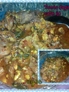 Foto resep Tumis Daging Cabe Ijo