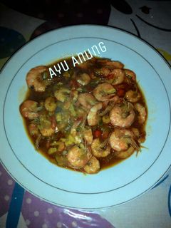 Foto resep Udang Saus Tiram