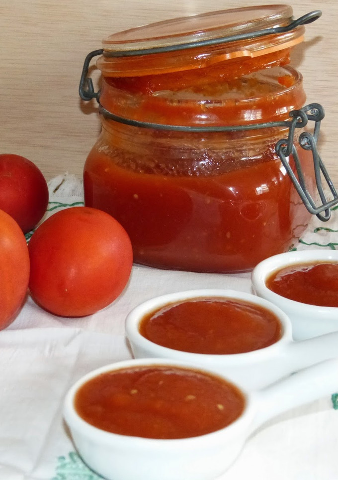 Una foto de Mermelada agridulce de tomate (thermomix)