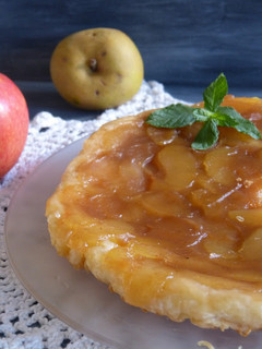 Foto principal de Tarta tatín de manzana en sartén