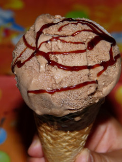 Una foto de Helado de nocilla
