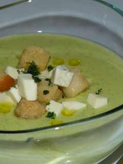 Una foto de Crema de calabacín (con y sin thermomix)