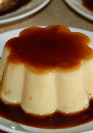 Una foto de Flan de huevo al microondas