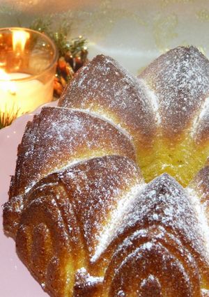 Una foto de Bundt cake