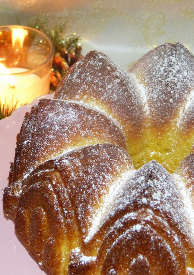 Una foto de Bundt cake