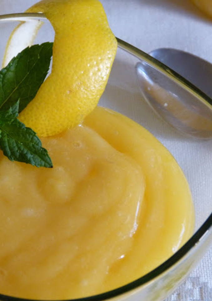 Una foto de Crema de limón