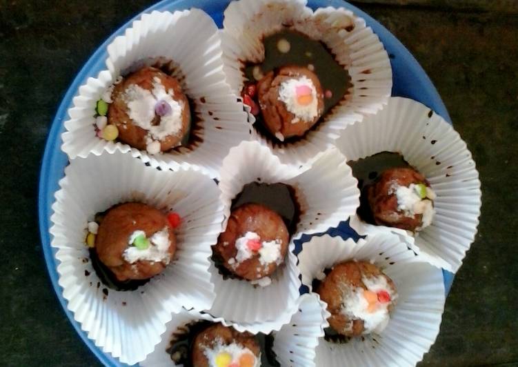 bola bola coklat leleh