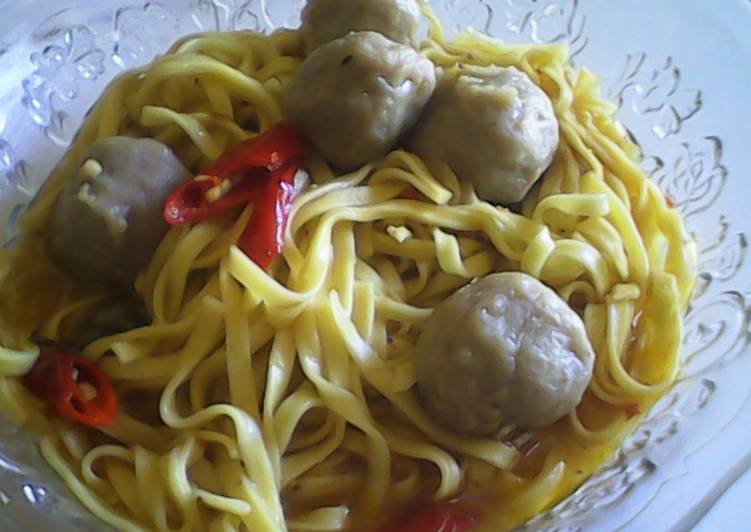 Mie Gepeng Bakso Sapi