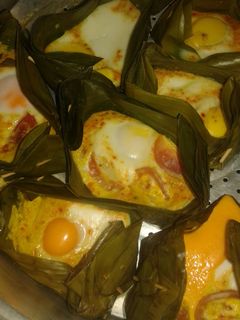 Foto resep Botok telur asin 