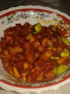 Foto resep Sambal goreng kentang udang n pete
